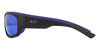 Maui Jim Ma'ukele MJ0682S#colour_matte-black-and-blue-blue-hawaii-super-thin-glass