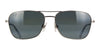 Maui Jim Naauao Naauao #colour_shiny silver with crystal/neutral grey maui pure