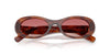 Miu Miu SMU06Z#colour_striped-tobacco-red-to-pink-gradient