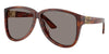 Miu Miu SMUA08 #colour_striped tobacco/dark grey