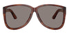 Miu Miu SMUA08 #colour_striped tobacco/dark grey