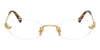 Miu Miu SMU A54#colour_gold-clear-blue-violet-light-filter