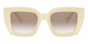 Miu Miu SMU B05#colour_milk-clear-brown-gradient
