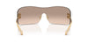 Miu Miu SMUB53S #colour_gold/light brown with bronze gradient mirror