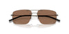 Moncler Doppler ML 4003 #colour_matte anthracite/light dark brown gradient