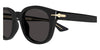 Montblanc MB0435S #colour_shiny black/grey with light mirror