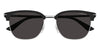 Montblanc MB0439SA #colour_shiny black and silver/grey with light mirror