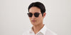 Montblanc MB0439SA #colour_shiny black and silver/grey with light mirror