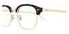 Montblanc MB0446OA #colour_shiny gold and havana
