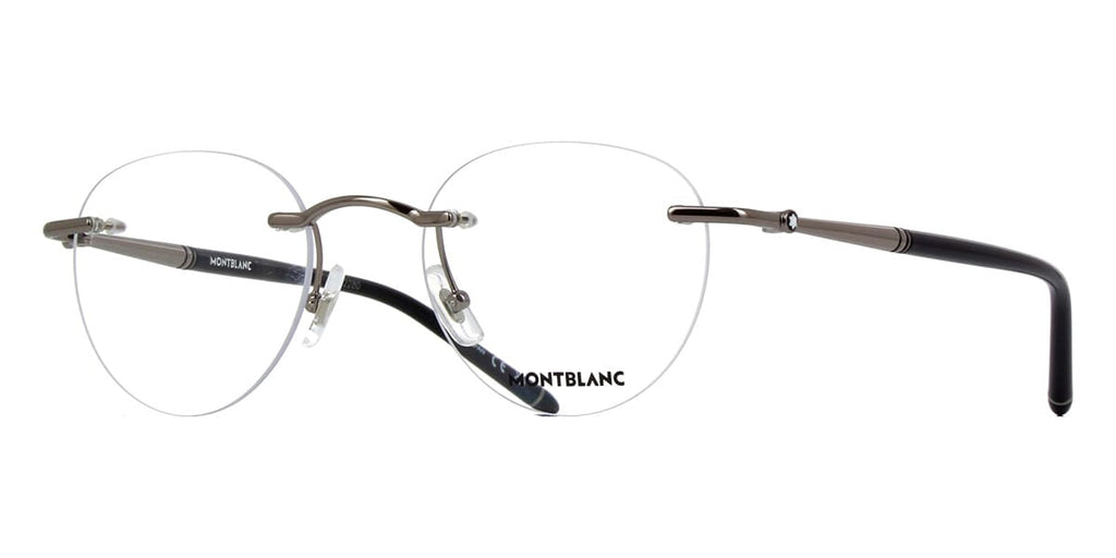 Montblanc MB0244O #colour_ruthenium and black