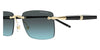 Montblanc MB0344S#colour_gold-and-black-blue-gradient