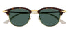 Montblanc MB0364S #colour_havana and gold/green