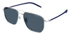 Montblanc MB0367SA #colour_shiny silver/blue