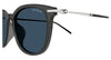 Montblanc MB0416SA #colour_grey with silver/blue