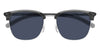Montblanc MB0488SA #colour_silver and grey/blue