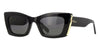 Mulberry SML297 #colour_shiny super black/grey with light mirror