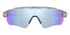 Oakley Radar EV Path OO9208 Prescription Sunglasses#colour_matte-grey-ink-prizm-deep-water-polarised