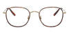 Oliver Peoples Mehr OV1375T #colour_gold and dark mahogany