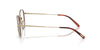 Oliver Peoples Mehr OV1375T #colour_gold and dark mahogany