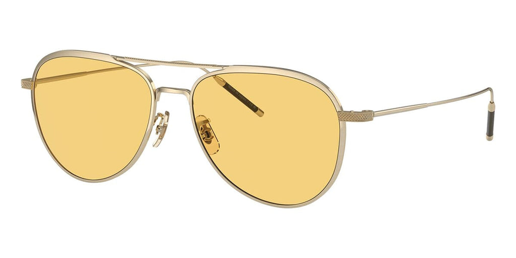 Oliver Peoples TK-3 OV1276ST #colour_brushed gold/yellow wash
