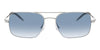 Oliver Peoples Victory II OV1373S #colour_silver/ocean blue to clear gradient