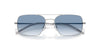 Oliver Peoples Victory II OV1373S #colour_silver/ocean blue to clear gradient