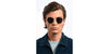 Polaroid Junior PLD2053/S Gold/Grey Polarised #colour_gold-grey-polarised