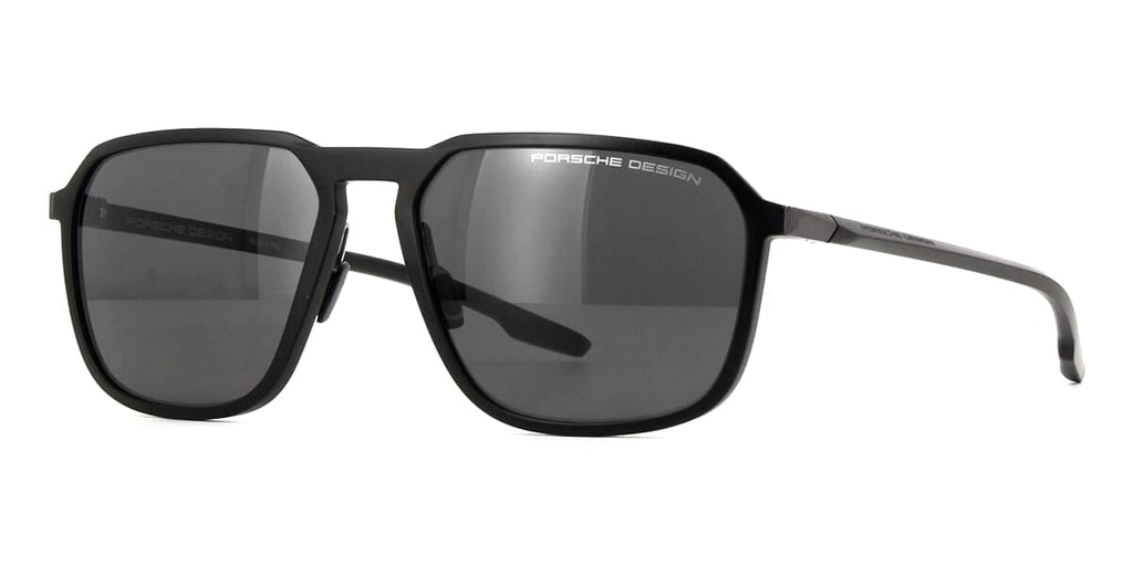 Porsche DeP8961 #colour_matte black/grey with light mirror polarised