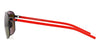 Porsche DeP8989 #colour_shiny black and red/green with light mirror polarised