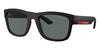 Prada Linea Rossa SPS01ZS #colour_black rubber/dark grey polarised