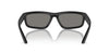 Prada Linea Rossa SPS05ZS #colour_black rubber/dark grey with red and blue flash mirror