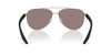 Prada Linea Rossa SPSA52S #colour_matte grey/purple brown with silver mirror