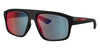 Prada Linea Rossa SPSB02S #colour_matte black/dark grey with blue red flash mirror