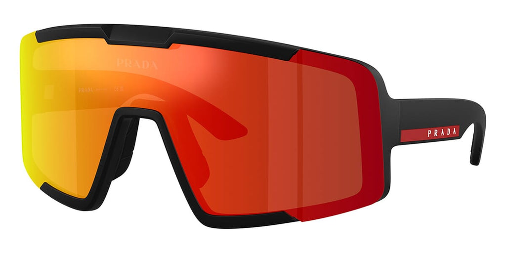 Prada Linea Rossa SPSB07S #colour_matte black/dark brown mirror