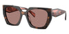 Prada SPR15WS #colour_mauve tortoise/light brown