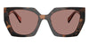 Prada SPR15WS #colour_mauve tortoise/light brown