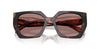 Prada SPR15WS #colour_mauve tortoise/light brown