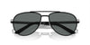 Prada SPRA54S #colour_matte black/dark grey polarised