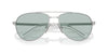 Prada SPRA54 #colour_matte silver/azure