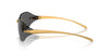 Prada SPRA56 #colour_satin yellow gold/dark grey