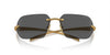 Prada SPRA56 #colour_satin yellow gold/dark grey