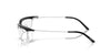 Prada SPRB50 #colour_black and silver/clear blue light filter