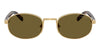 Prada SPRB53 #colour_gold/dark brown