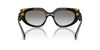 Prada SPRD02S #colour_black and medium tortoise/grey gradient