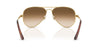 Ray-Ban Aviator Max RB3925#colour_arista-gold-clear-brown-gradient