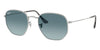Ray-Ban Hexagonal RB3548N#colour_silver-blue-to-grey-gradient