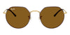 Ray-Ban Jack RB3565#colour_matte-havana-on-matte-arista-gold-brown