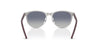Ray-Ban RJ9552S #colour_matte violet on silver/grey blue gradient