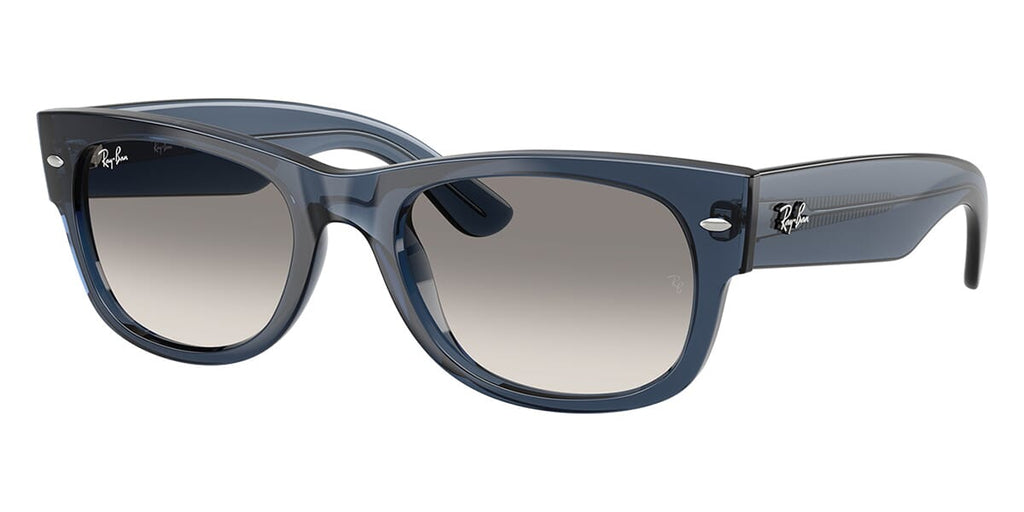 Ray-Ban Mega Wayfarer II RB0832S#colour_crystal-dark-blue-grey-to-clear-gradient