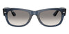 Ray-Ban Mega Wayfarer II RB0832S#colour_crystal-dark-blue-grey-to-clear-gradient